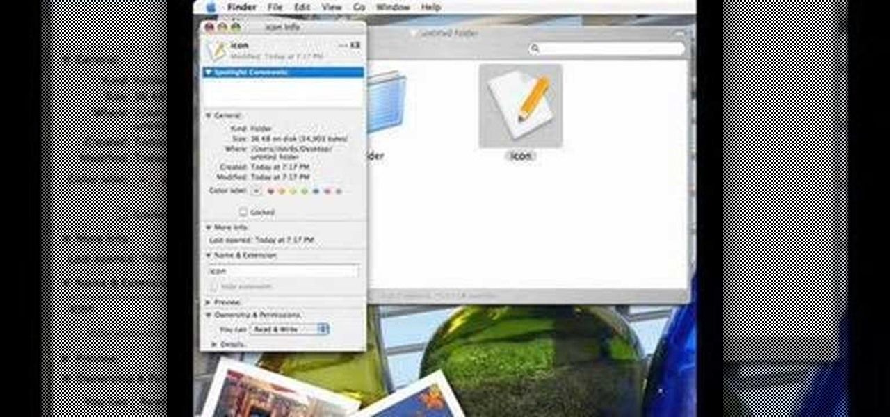 Mac Os X Change Icons For A Folder Of Items